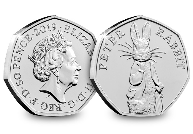 2024 peter rabbit silver proof 50p collection
