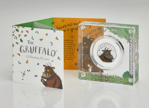 2019 The Gruffalo silver proof 50p The royal mint coin limited edition SOLD OUT 
