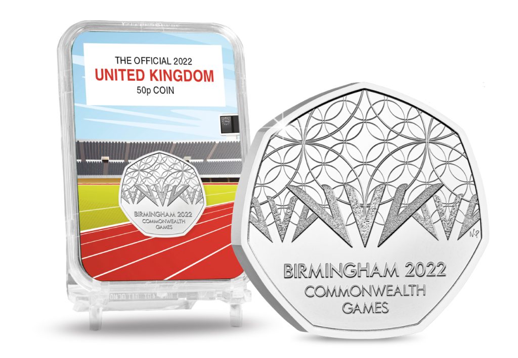 The Birmingham 2022 Commonwealth Games UK 50p Capsule Edition